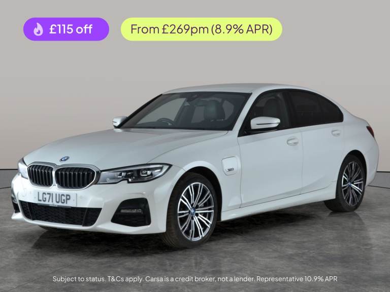2021 BMW 3 Series 2.0 330e 12kWh M Sport Saloon 4dr Petrol Plug-in Hybrid Auto Euro 6 (s/s) ( Sal...