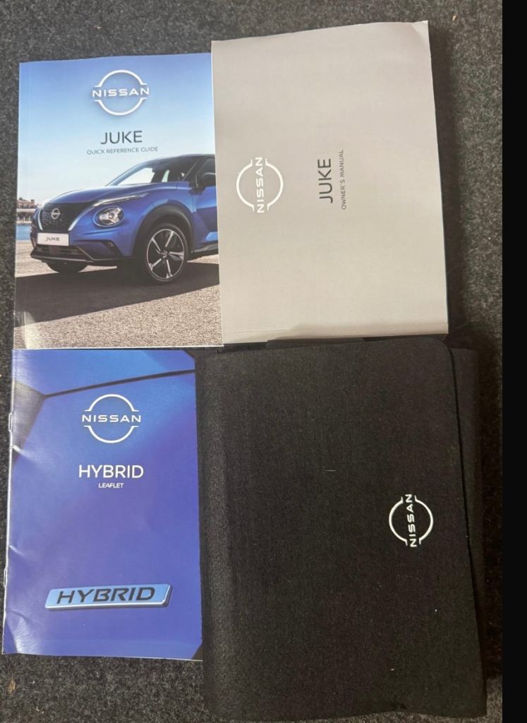 Nissan Juke 2021 onwards  Owner's Manuals and Quick Reference Guide