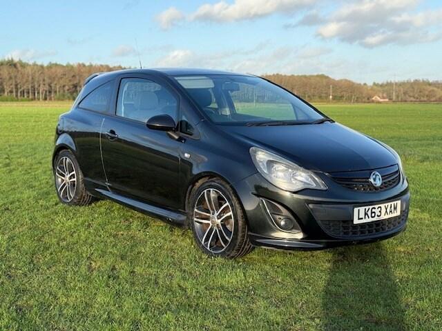 2013 Vauxhall Corsa 1.4T Black Edition 3dr HATCHBACK Petrol Manual