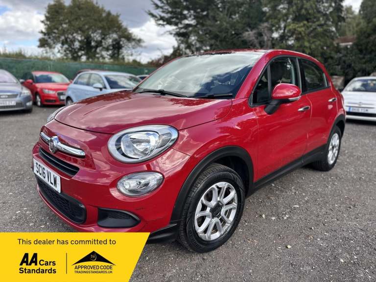 2016 Fiat 500X 1.6 E-Torq Pop Euro 6 5dr HATCHBACK Petrol Manual
