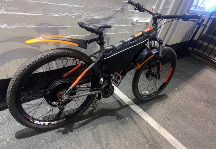 3000w 70v Voodoo e-bike 