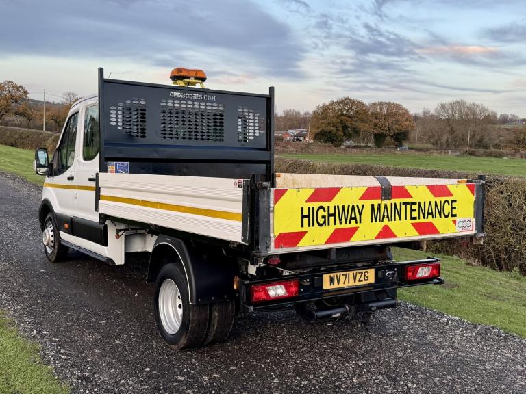 FORD TRANSIT 2.0 Transit Leader Double CAB Tipper Twin Wheel L3 2.0L EcoBlue 130