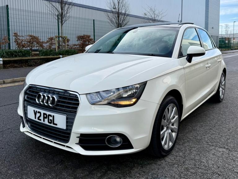 AUDI A1 1.4 TFSI SPORT S TRONIC 5 DOOR WHITE 2014