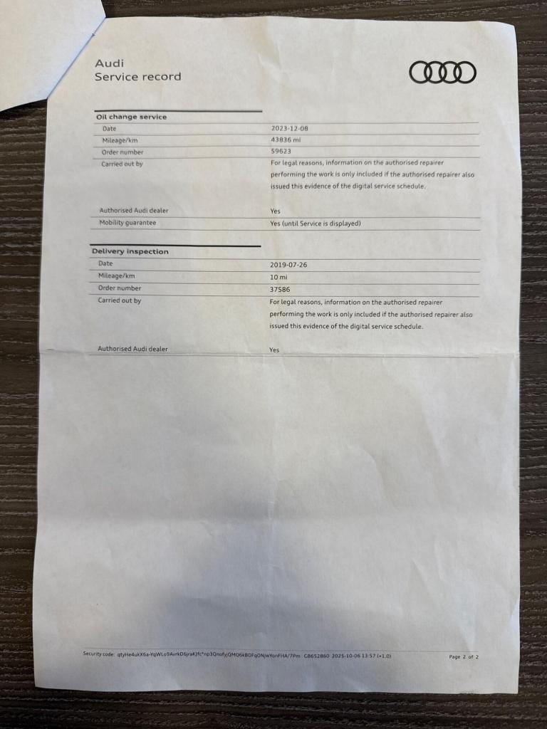 2020 Audi RS3 RS 3 TFSI 400 Quattro 4dr S Tronic SALOON PETROL Automatic