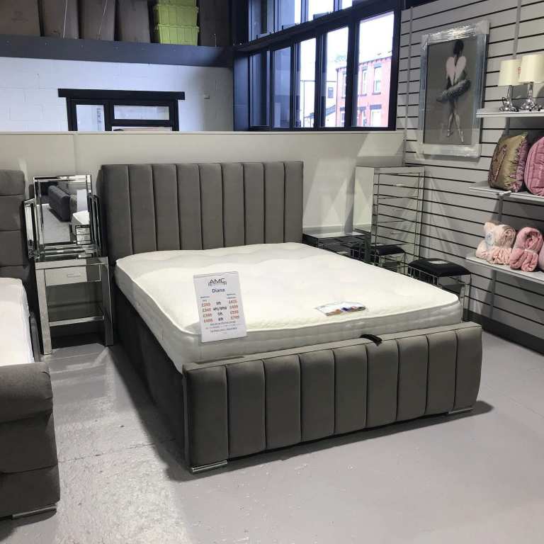 Get 20% OFF || Super Luxury Florence Double 4FT6 Bed Frame with optional mattress || Free Delivery