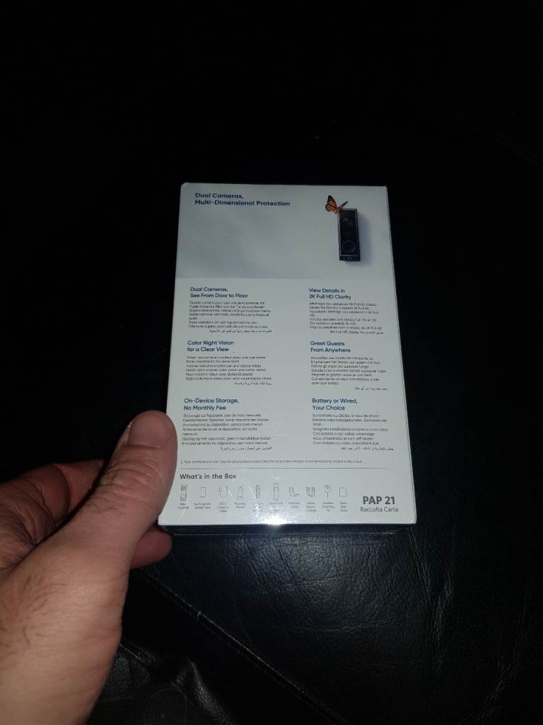 Brand new sealed eufy doorbell camera 