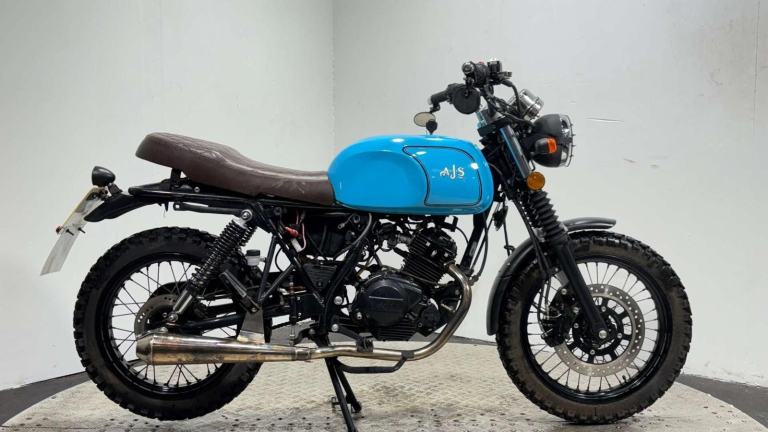 Ajs Tempest Scrambler 2018, 9K, 125CC RETRO SCRAMBLER, SPARES/REPAIR/PROJECT