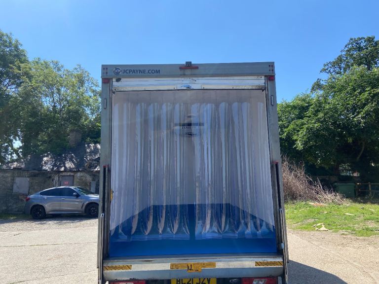 RARE FORD TRANSIT LUTON FRIDGE VAN WITH TAIL LIFT.2021. L4 EXTRA LONG BASE TWIN REAR WHEEL