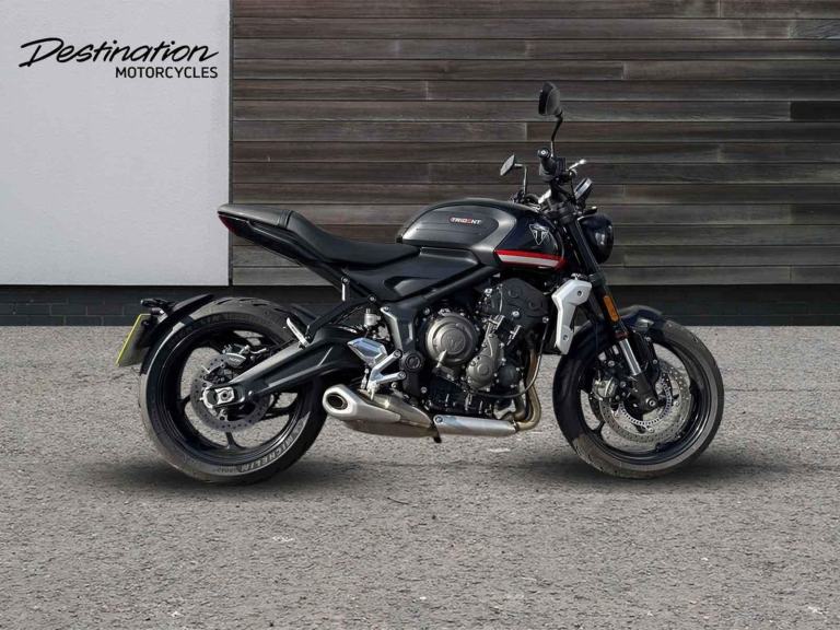 2024 Triumph Trident 660 STANDARD COLOUR Petrol black Manual
