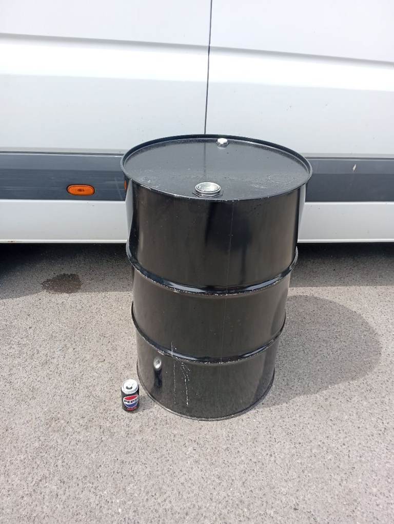 200 litre oil drum waste incinerator burning drum 