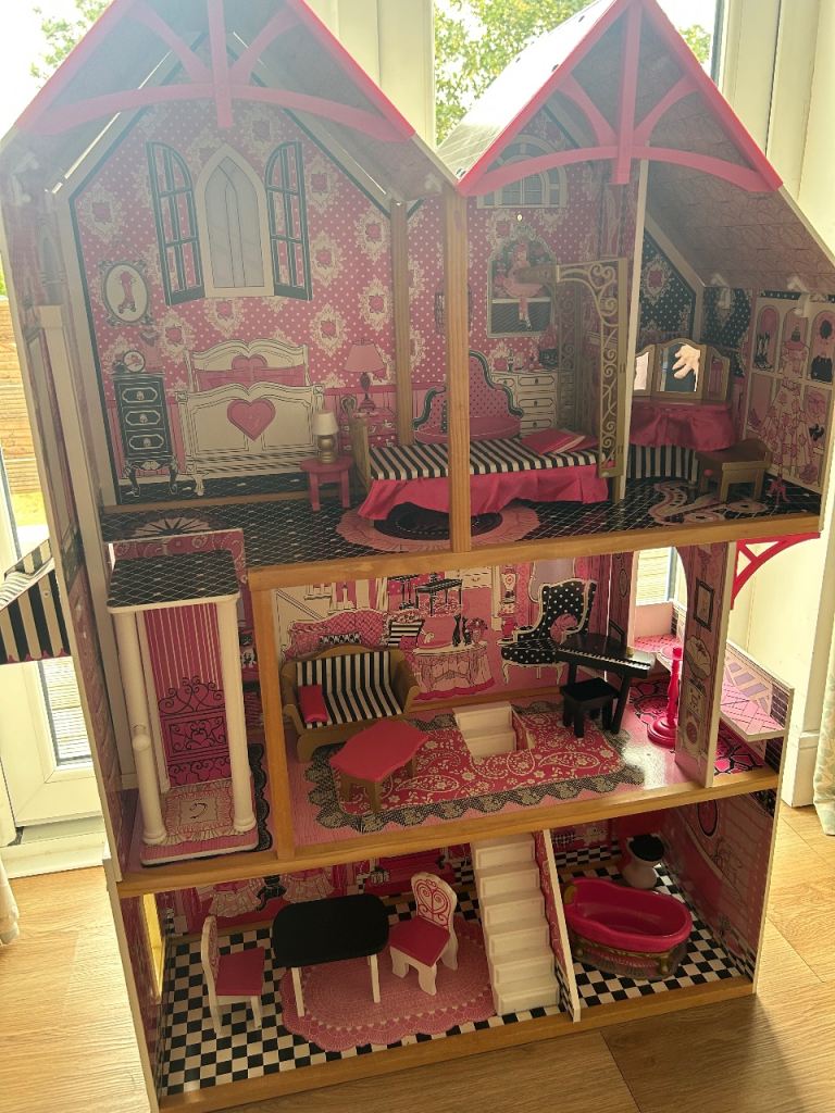 Large Wooden Doll house 