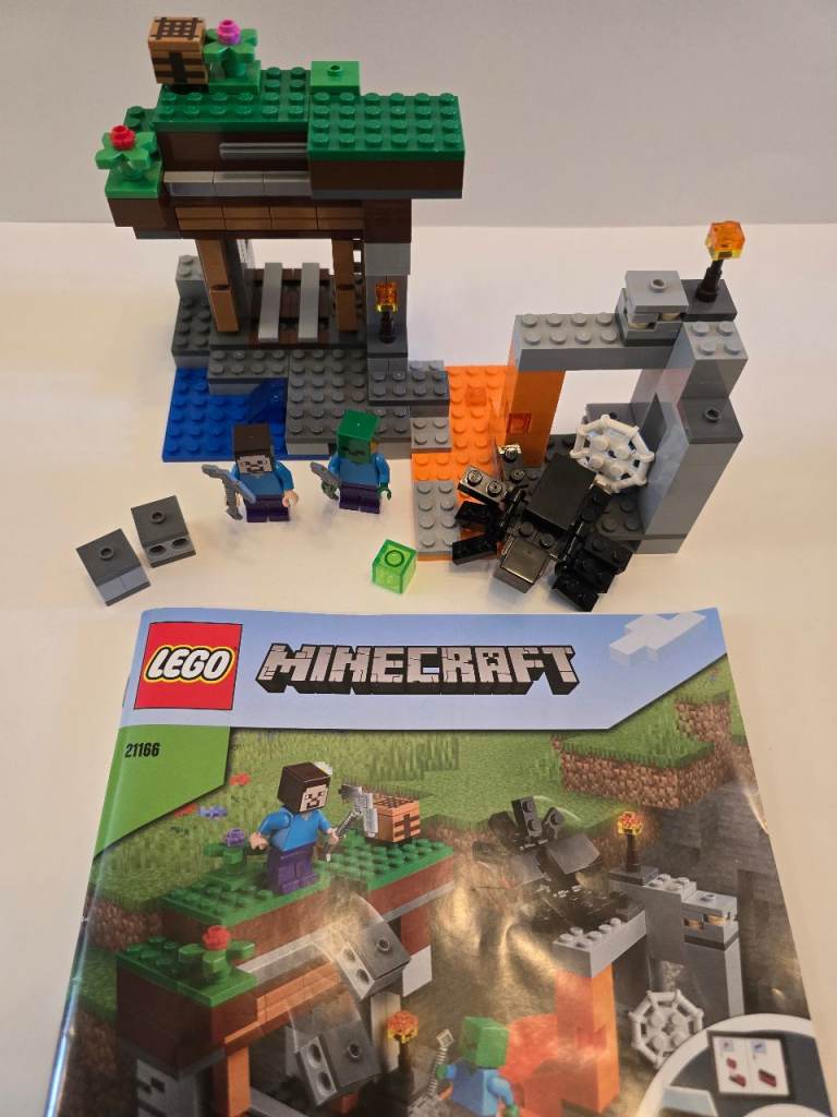 LEGO - Genuine - 21166  Lego Minecraft Abandoned Mine