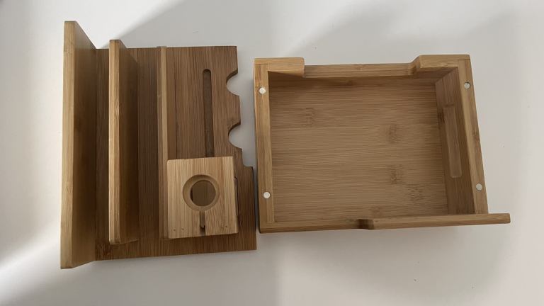 bamboo charging station bundle