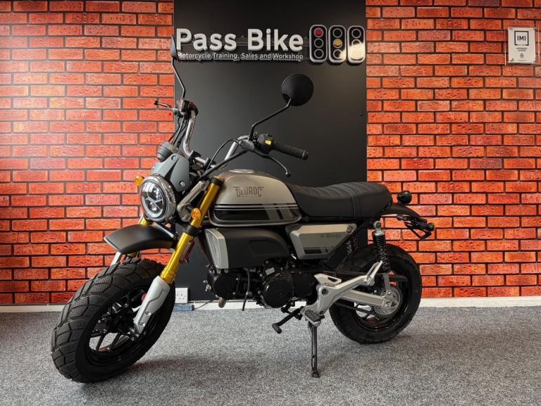Bluroc X-Bongo 125cc Geared Monkey Bike - 2 Colours Available