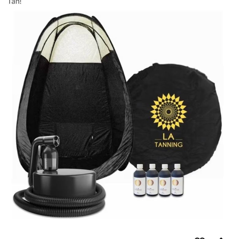 LA TANNING Spray Tan Kit with Tent – Used Once, As Good As New