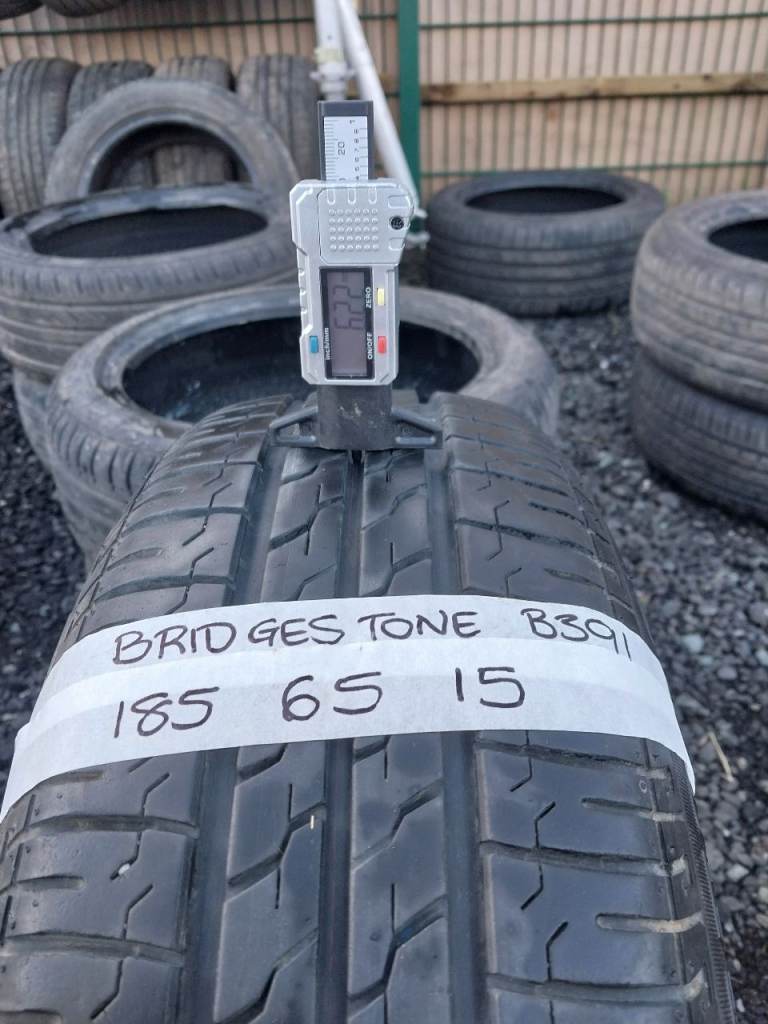 Part worn tyre Bridgestone B391 185 65 15