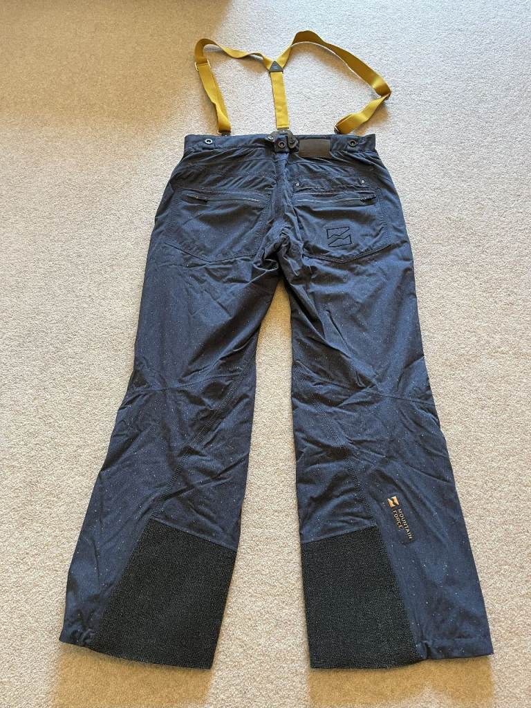Men's Mountain Force Ski Pants, Rider Model, Navy, Size 52 (33-34in), RRP approx. £400