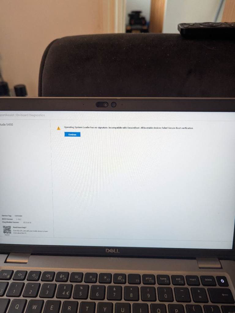 Faulty dell5450
