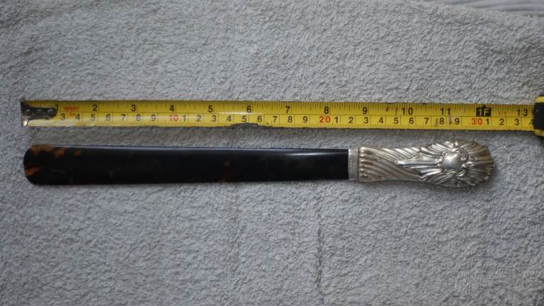 1892 VICTORIAN SILVER + TORTOISE SHELL PAGE TURNER