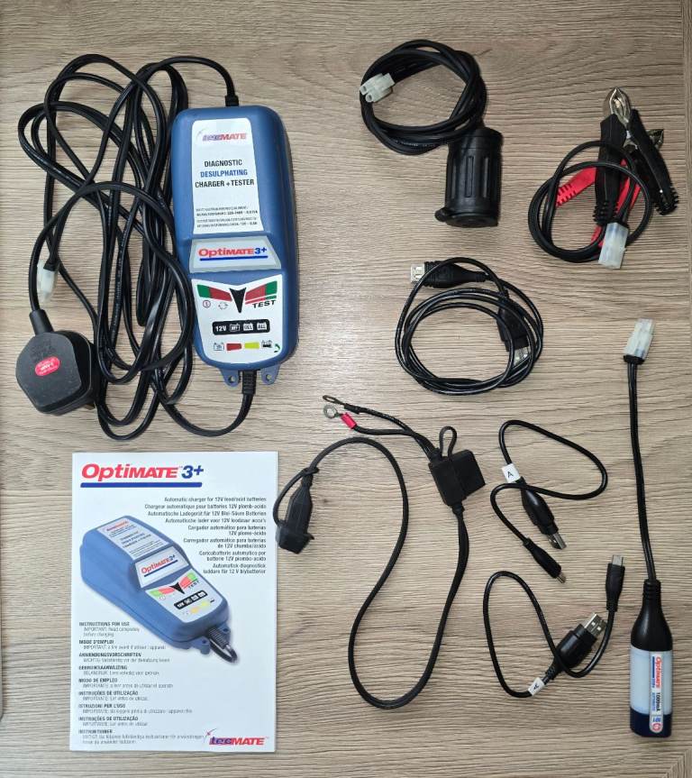 Optimate 3+ Charger+Tester