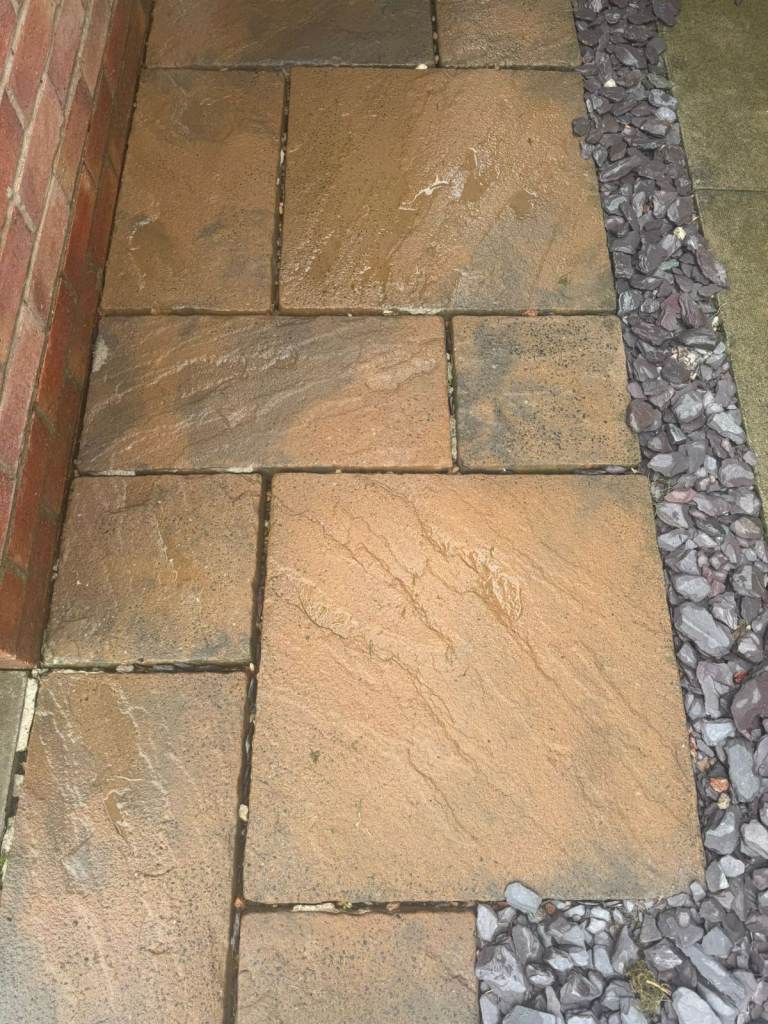 YORKSHIRE GOLD BRADSTONE SLABS - APPROX. 50 SQ MTRS IN TOTAL + EXTRAS - GREAT OFFER