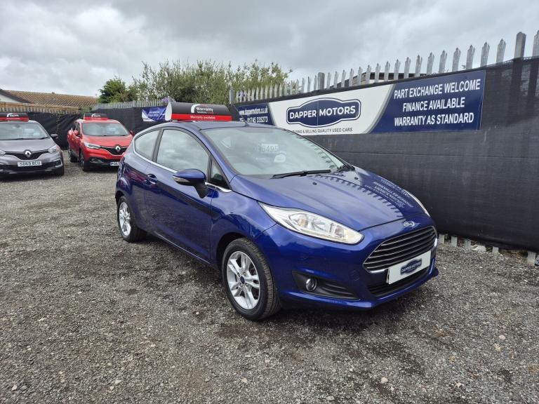 2015 Ford Fiesta Zetec 1.25 82PS Hatchback Petrol Manual
