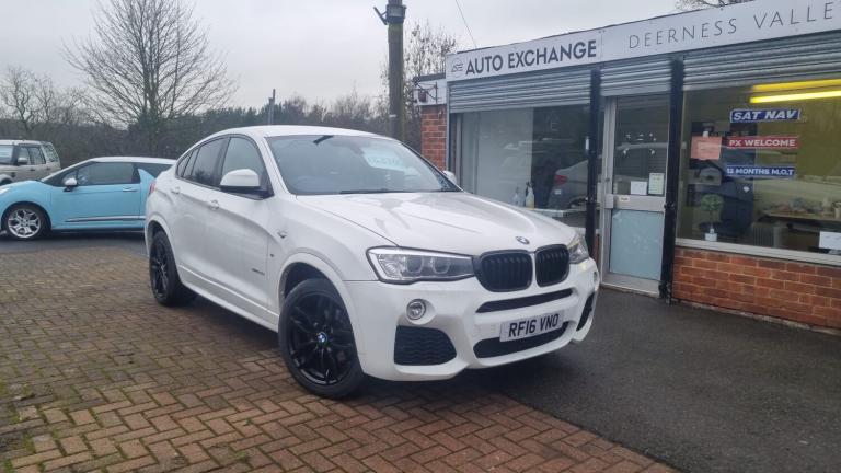 2016 BMW X4 xDrive30d M Sport 5dr Step Auto COUPE Diesel Automatic