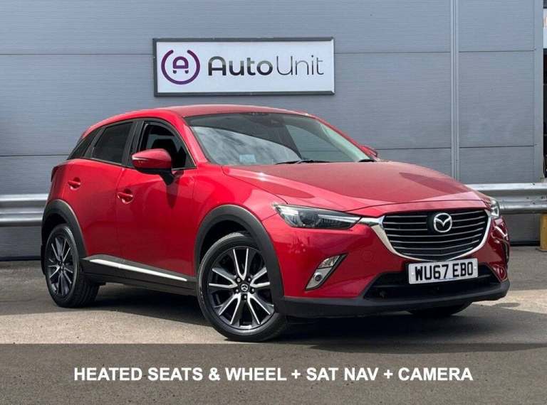 2017  MAZDA CX-3 2.0 SKYACTIV-G SPORT NAV SUV 5DR PETROL MANUAL 4WD EURO 6 (S/