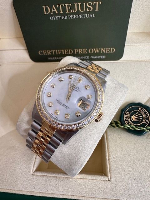 ROLEX DATEJUST 36MM 18K AND STEEL
