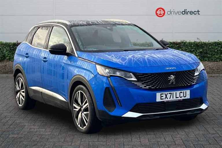 2022 Peugeot 3008 1.6 Hybrid 225 GT Premium 5dr e-EAT8 HATCHBACK PETROL/ELECTRIC Automatic