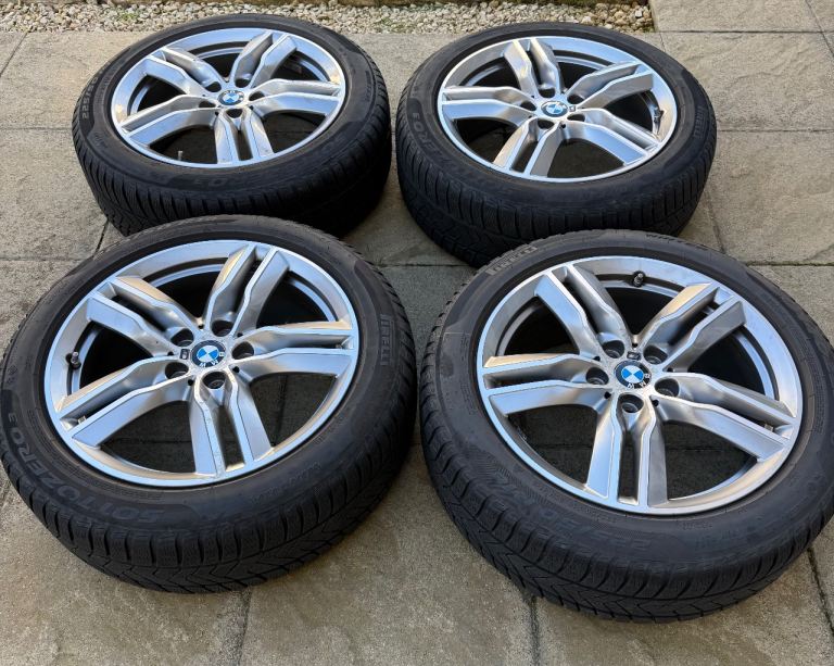 Genuine BMW 18” Alloy Wheels with Winter Tyres 