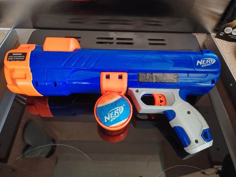 Nerf dog ball launcher