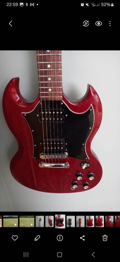 Gibson SG special electric 