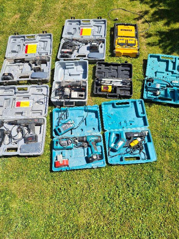 Lots of power tools