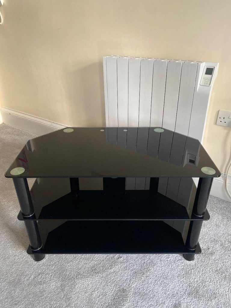 Black TV stand free to collect 