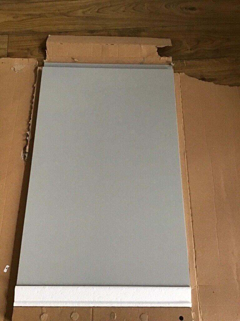 Howdens Clerkenwell Matt Grey kitchen Cupboard Door.