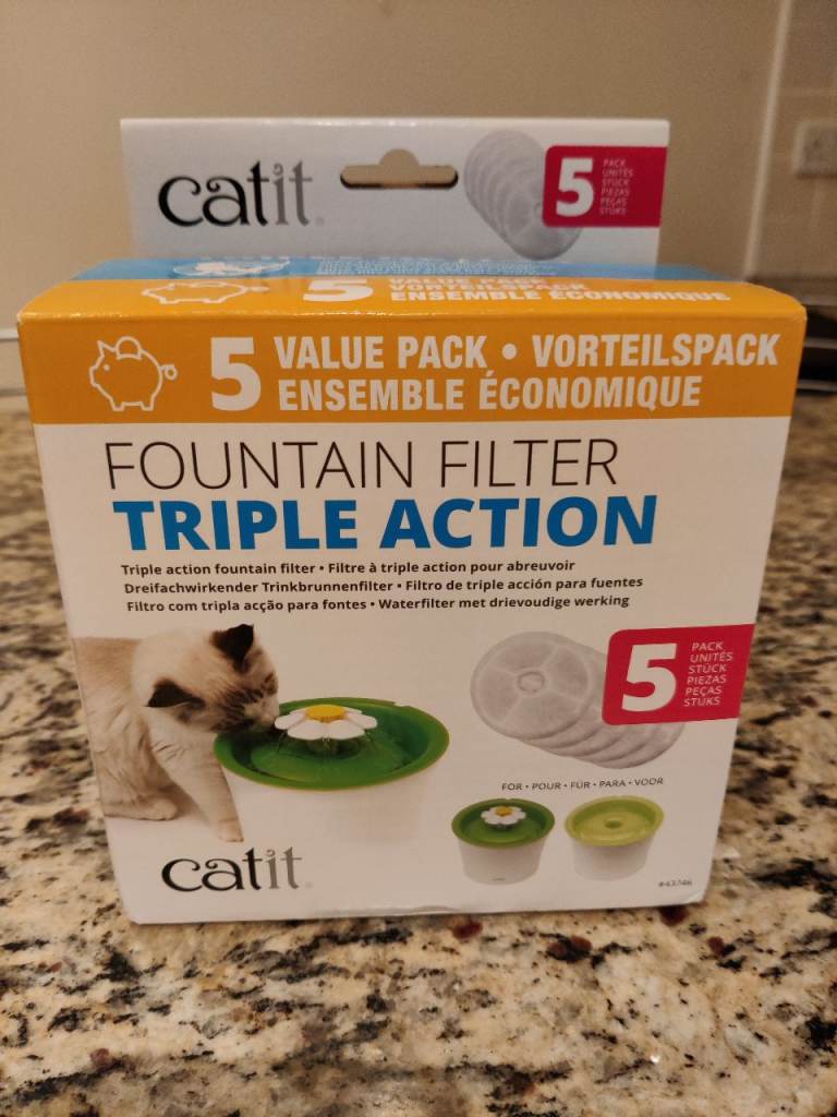 Catit cat drinking fountain filters