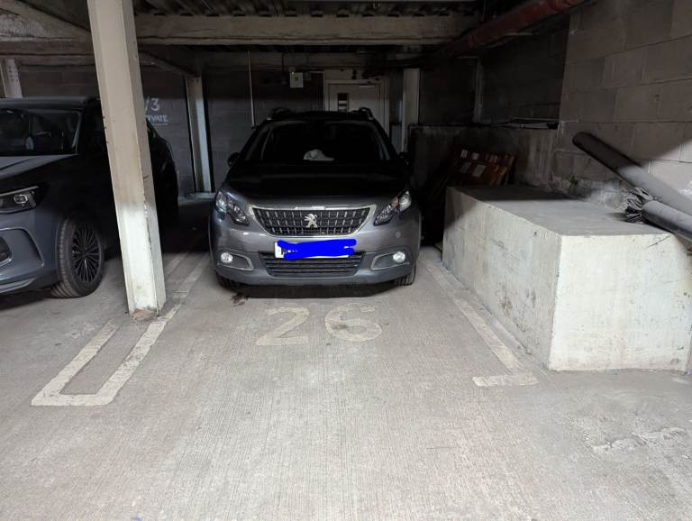 Glasgow City Centre Basement carpark - next to Argyle Street Primark