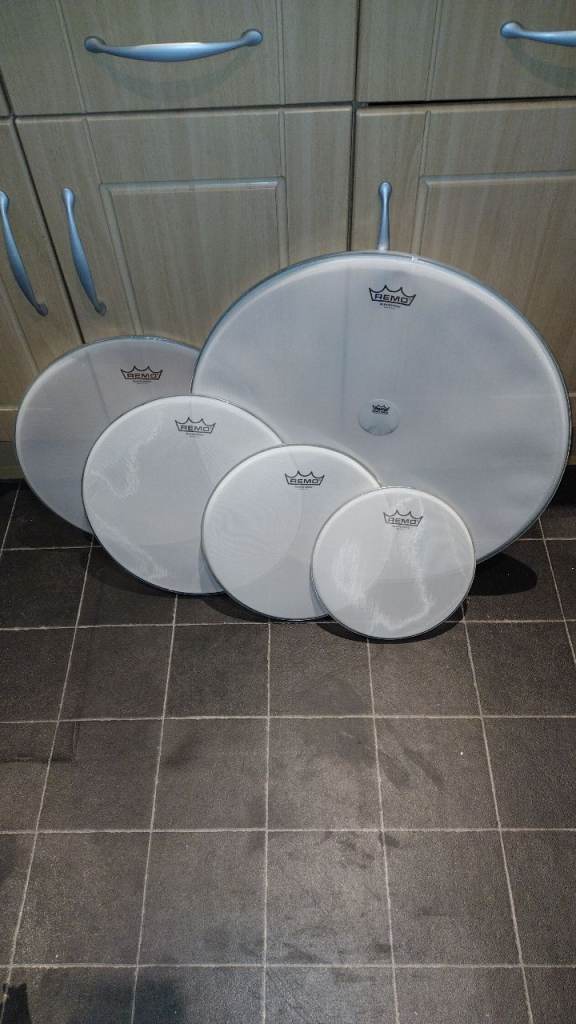 Remo silenstroke drum heads 