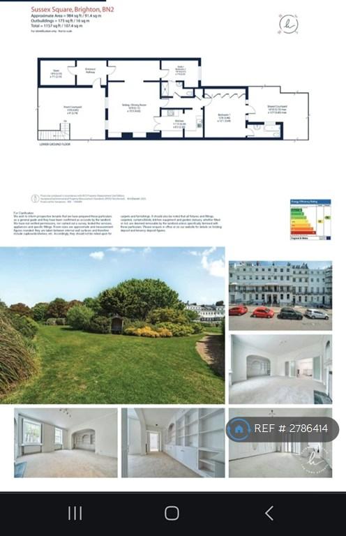 2 bedroom flat in Sussex Square, Brighton, BN2 (2 bed) (#2786414)