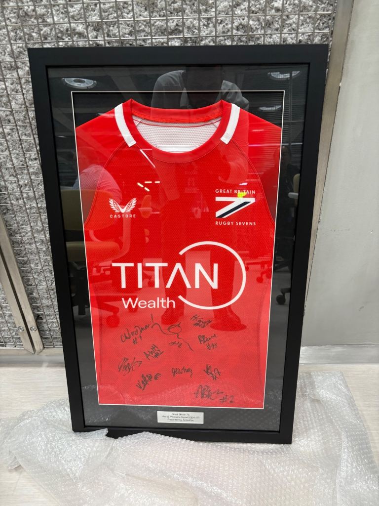 GB 7s Signed Rugby Shirt