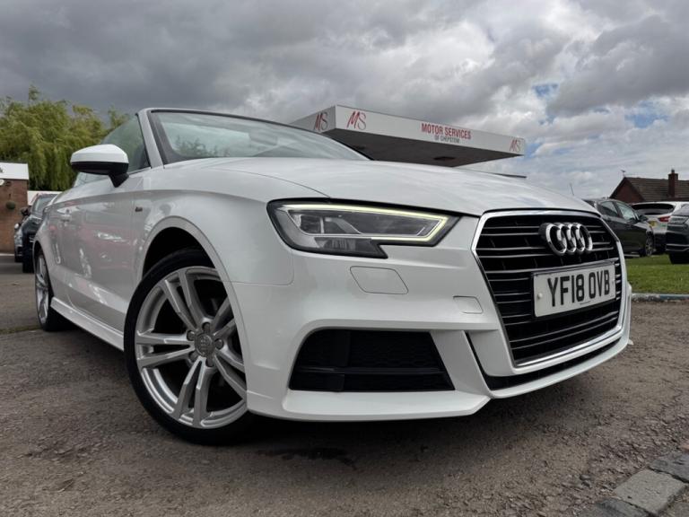 2018 Audi A3 TFSI S LINE Convertible Petrol Semi Automatic