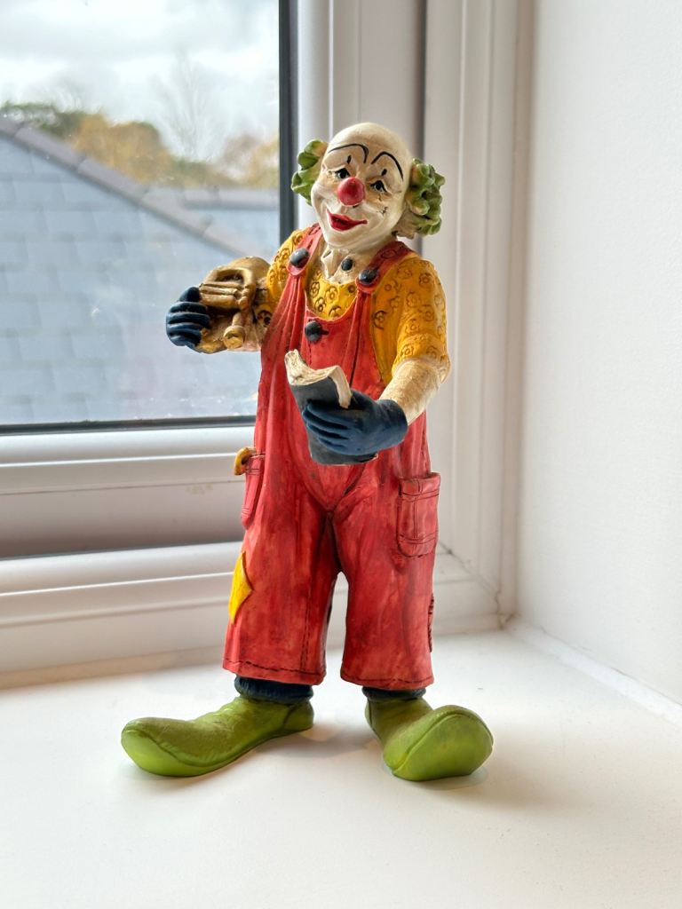 Vintage Goebel Figurine Happy Clowns 20 cm Clown Collectible Figures