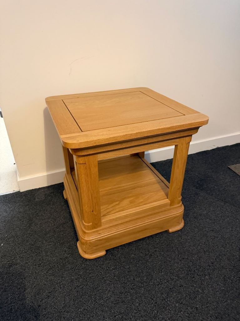 Solid Oak Side Table