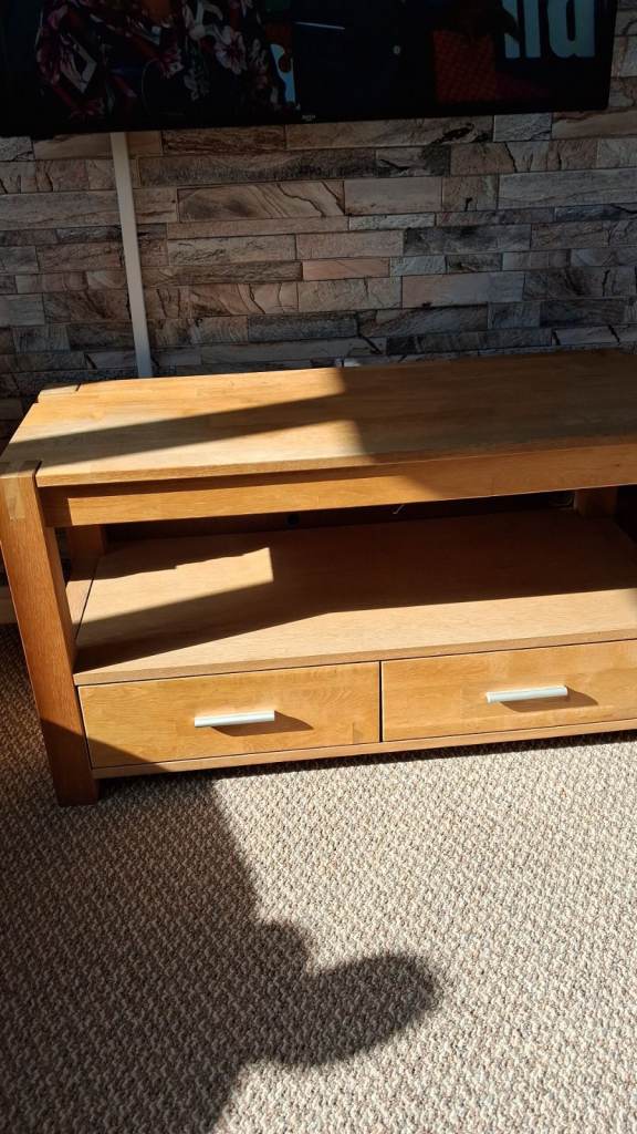 Tv unit with 2 drawers