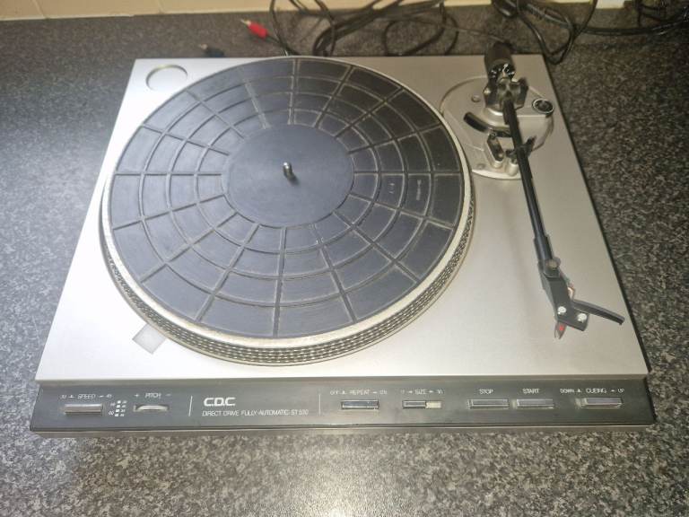 Cdc st530 fully automatic turntable 
