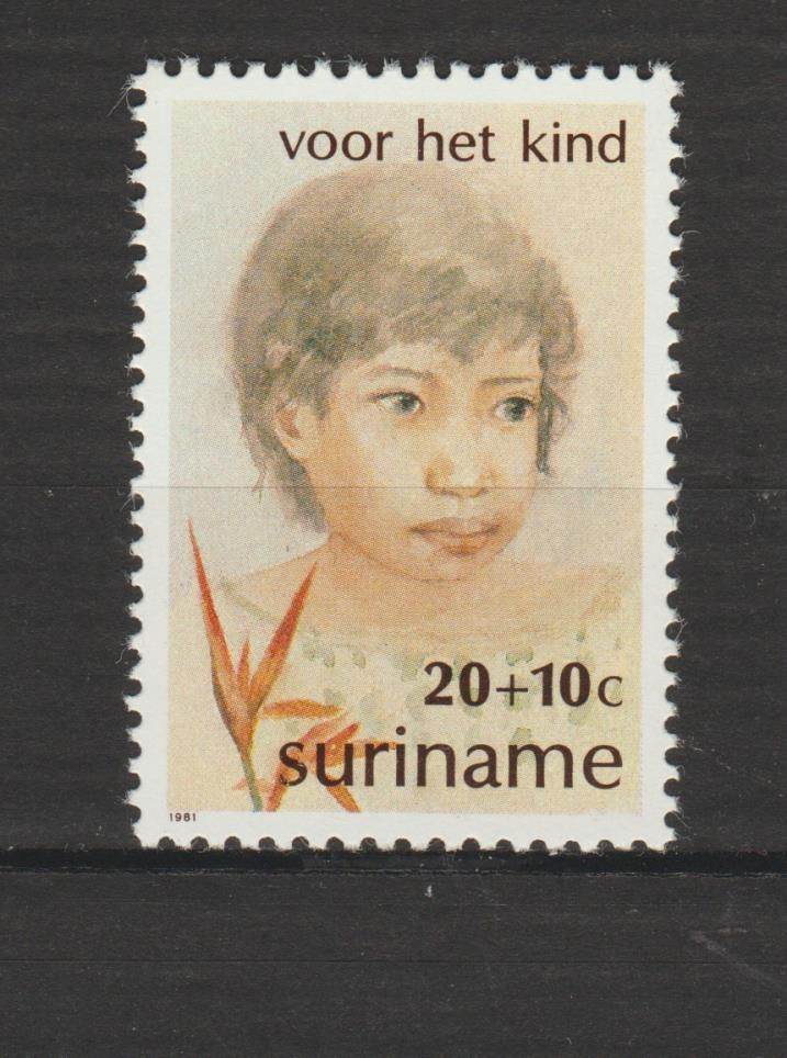 image for Suriname 1981 Creole Child 30c+15c MNH/**