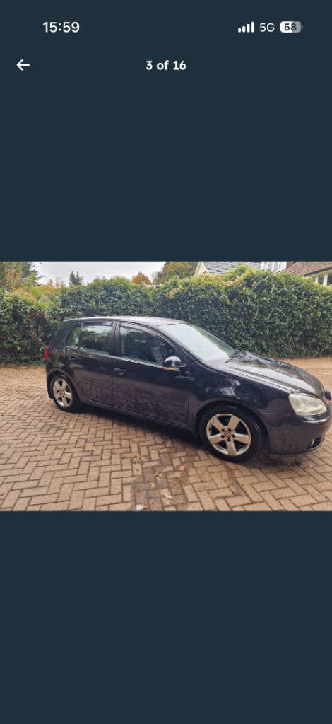 Volkswagen, GOLF, Hatchback, 2006, Manual, 1390 (cc), 5 doors