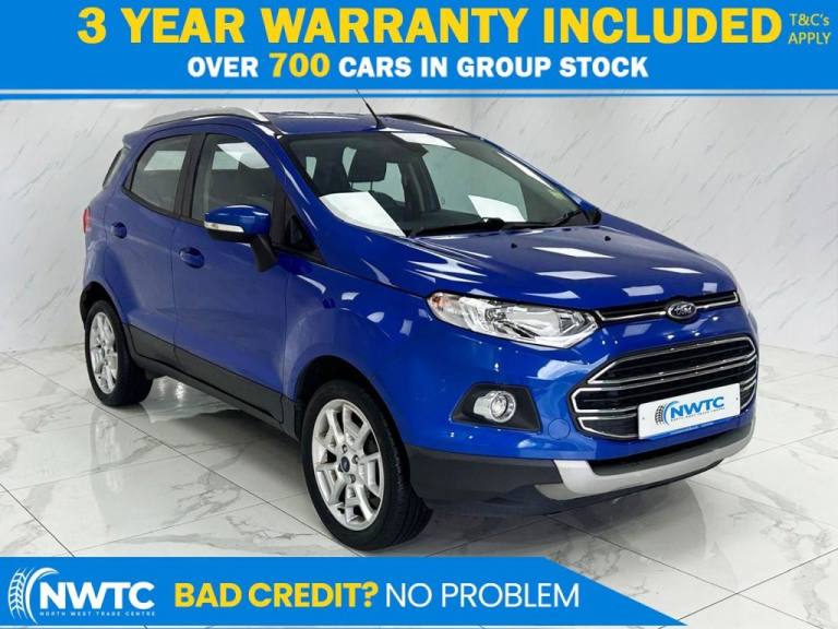 2017 Ford Ecosport 1.0T EcoBoost Titanium SUV 5dr Petrol Manual 2WD Euro 5 (s/s) (125 ps) EXTE HA...