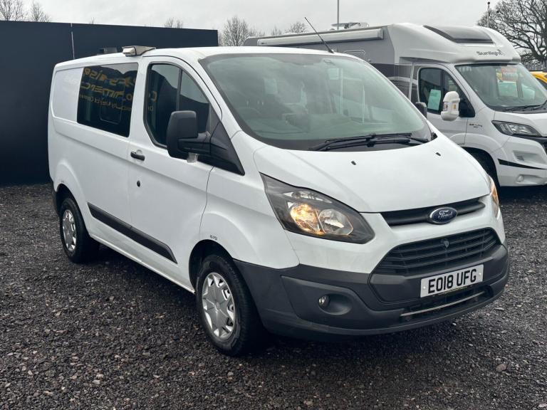 2018 Ford Transit Custom 2.0 TDCi 105ps Low Roof D/Cab Van PANEL VAN DIESEL Manual